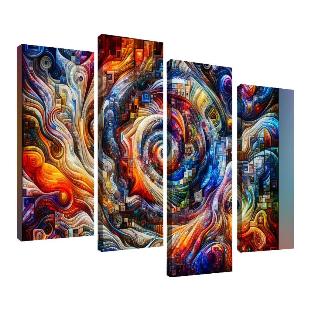 Kaleidoscope Of Memories Premium Artwork Frames