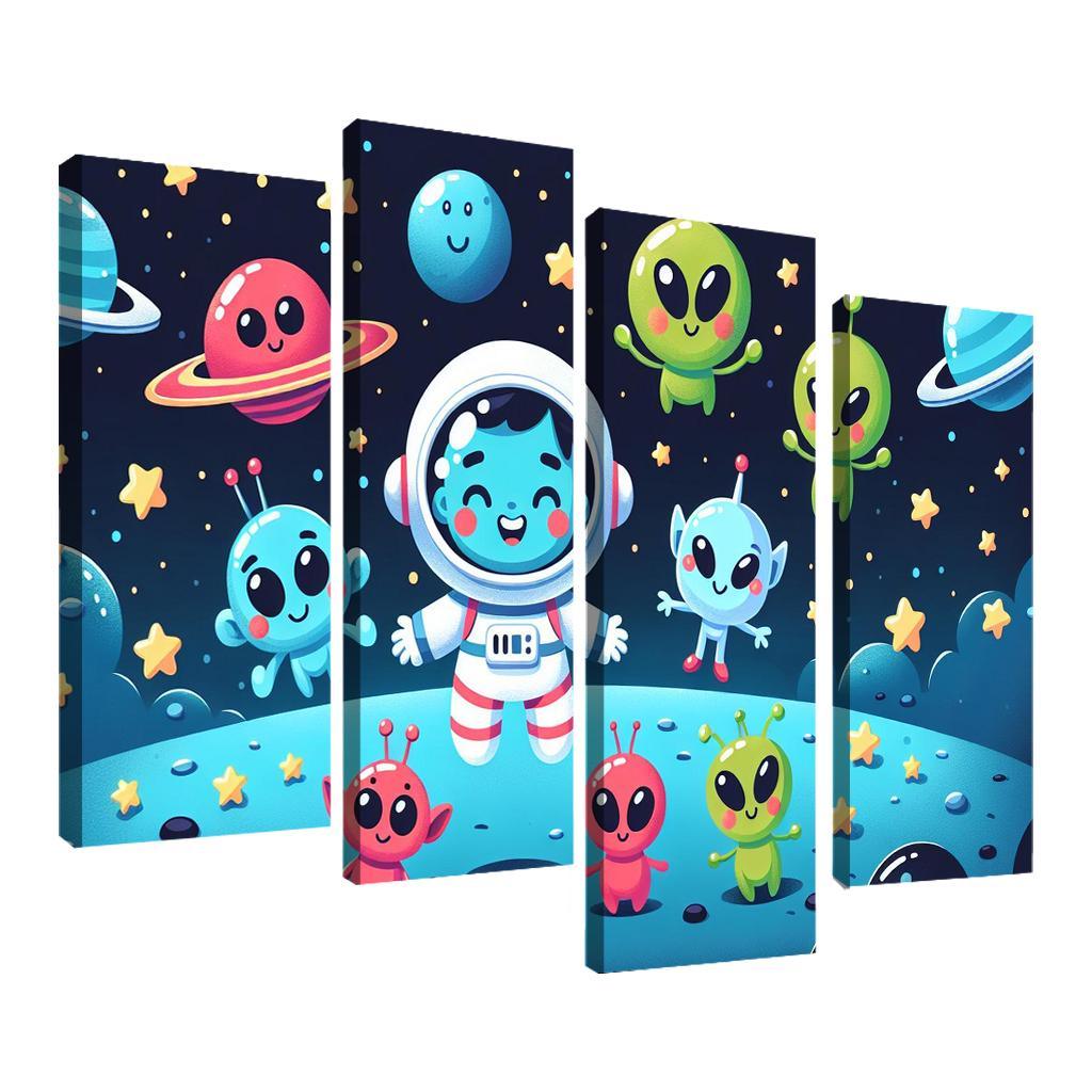 Silly Space Adventure Premium Artwork Frames