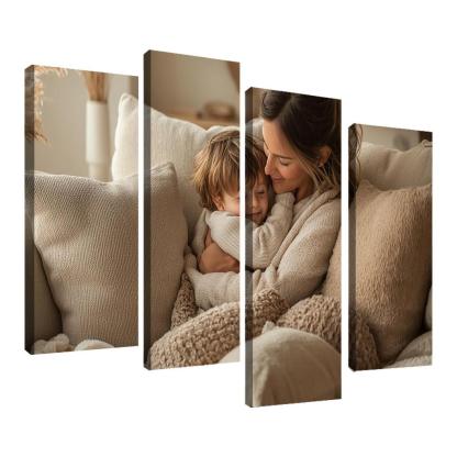 Cocoon Of Comfort A Mothers Safe Haven Custom Paintings Frame