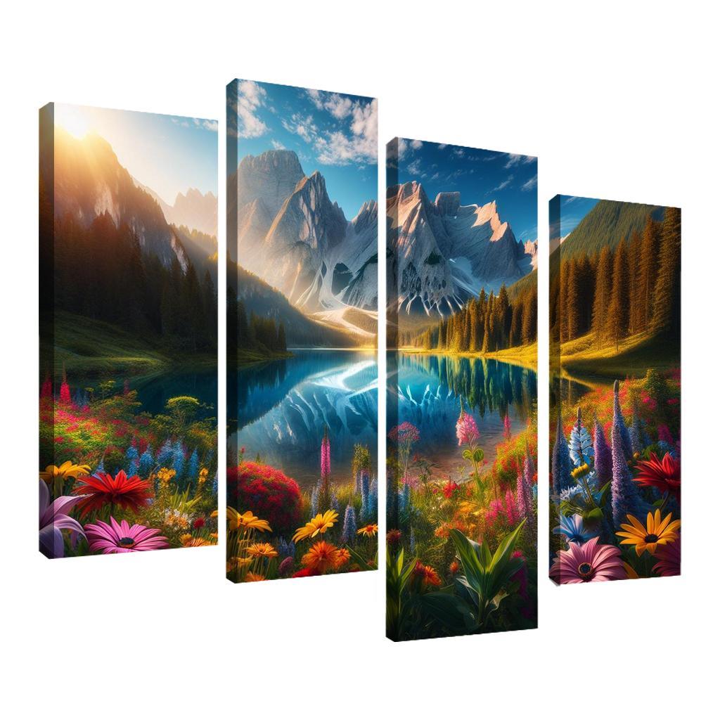 A Tribute To Our Planet Modern Paintings Frame