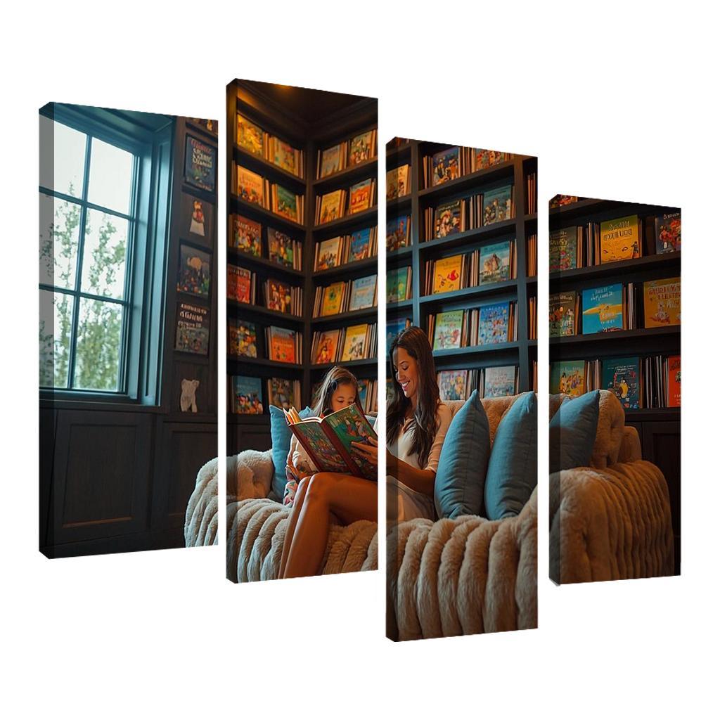 Tales Of Wisdom A Mother's Timeless Lessons Canvas Paintings Frame