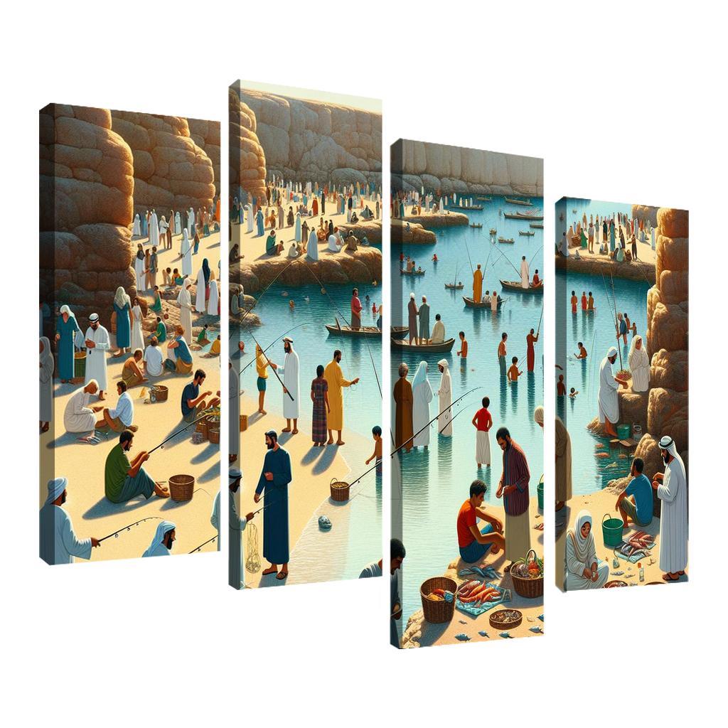 Fisherman's Cove Bounty Of The Sea Premium Artwork Frames