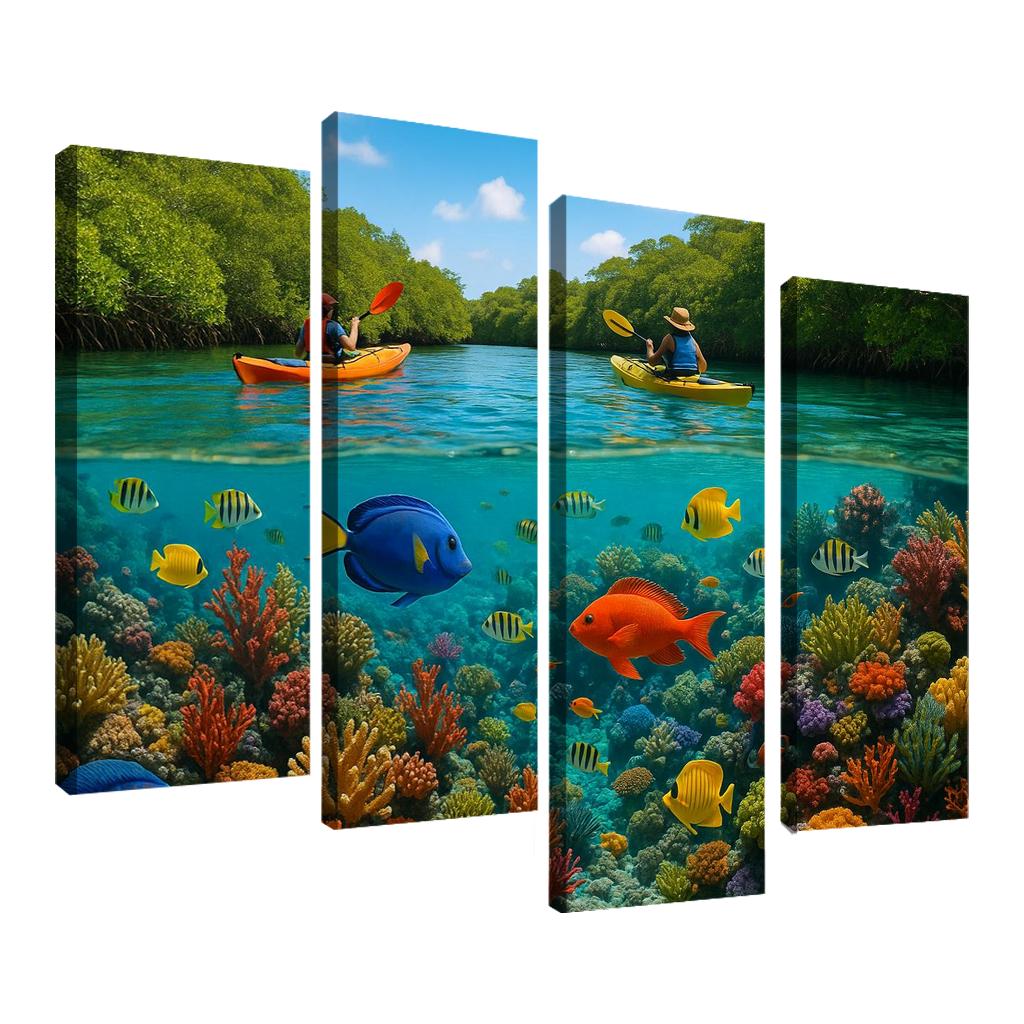 Coral Bay Adventure And Eco-tourism Custom Paintings Frame