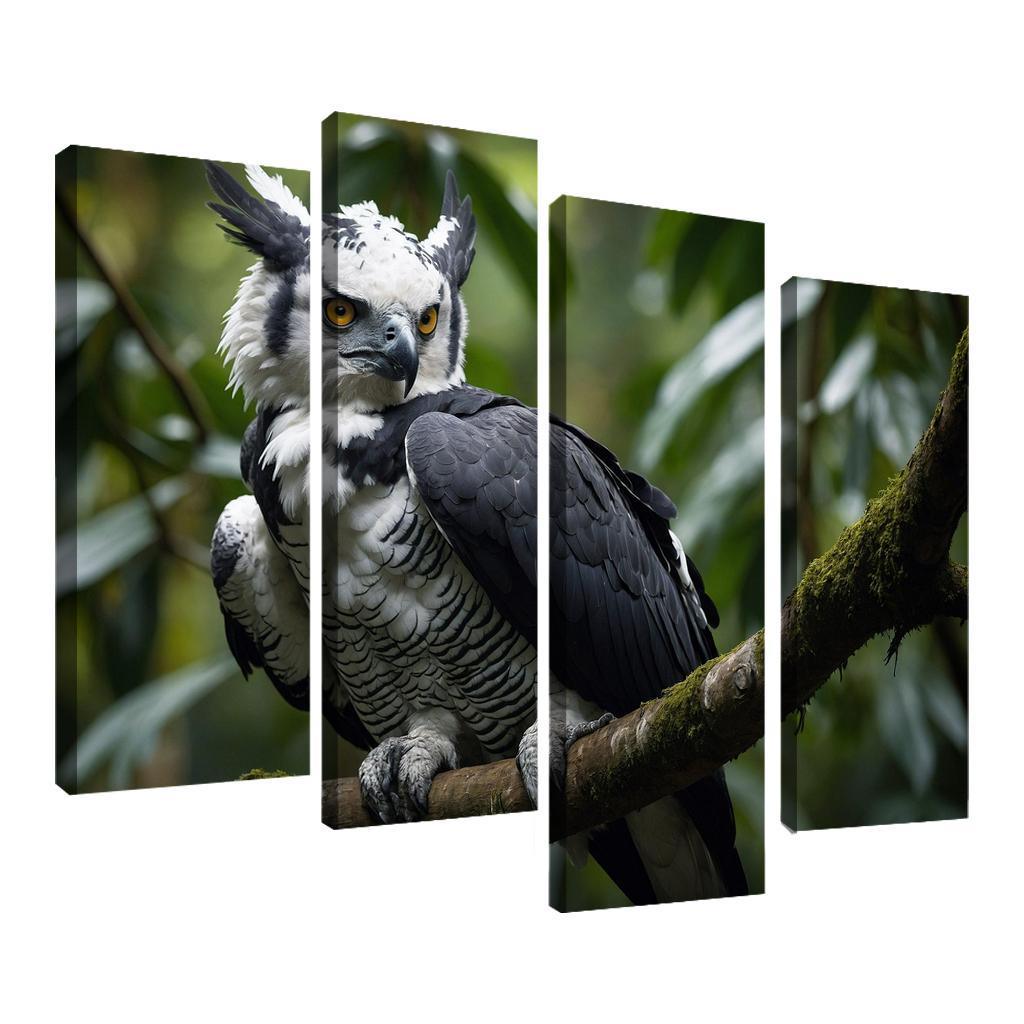 The Regal Harpy Eagle The Forest Monarch Custom Paintings Frame