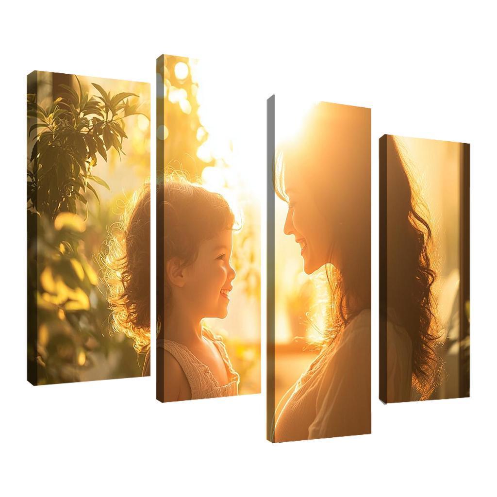 The Mirror Of Love Reflecting A Mothers Spirit One-piece Frames