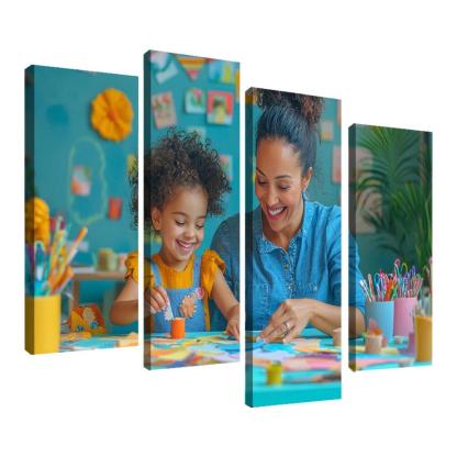 Crafting Memories The Art Of Togetherness Custom Paintings Frame
