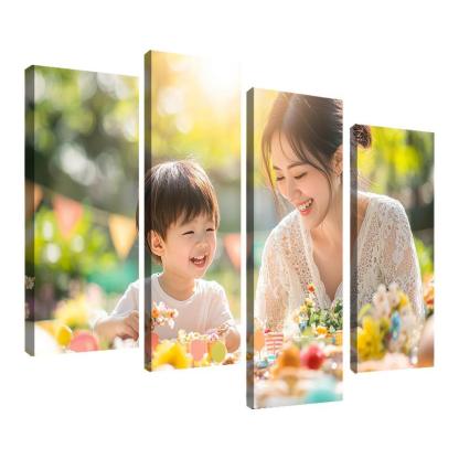 Moments Of Joy Celebrating Togetherness Custom Paintings Frame