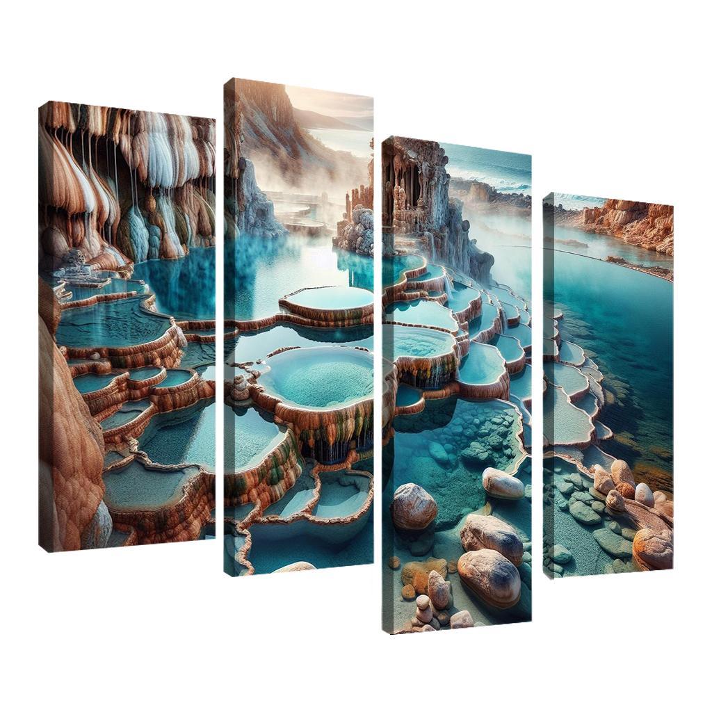 Blue Lagoon Natural Thermal Springs Premium Artwork Frames