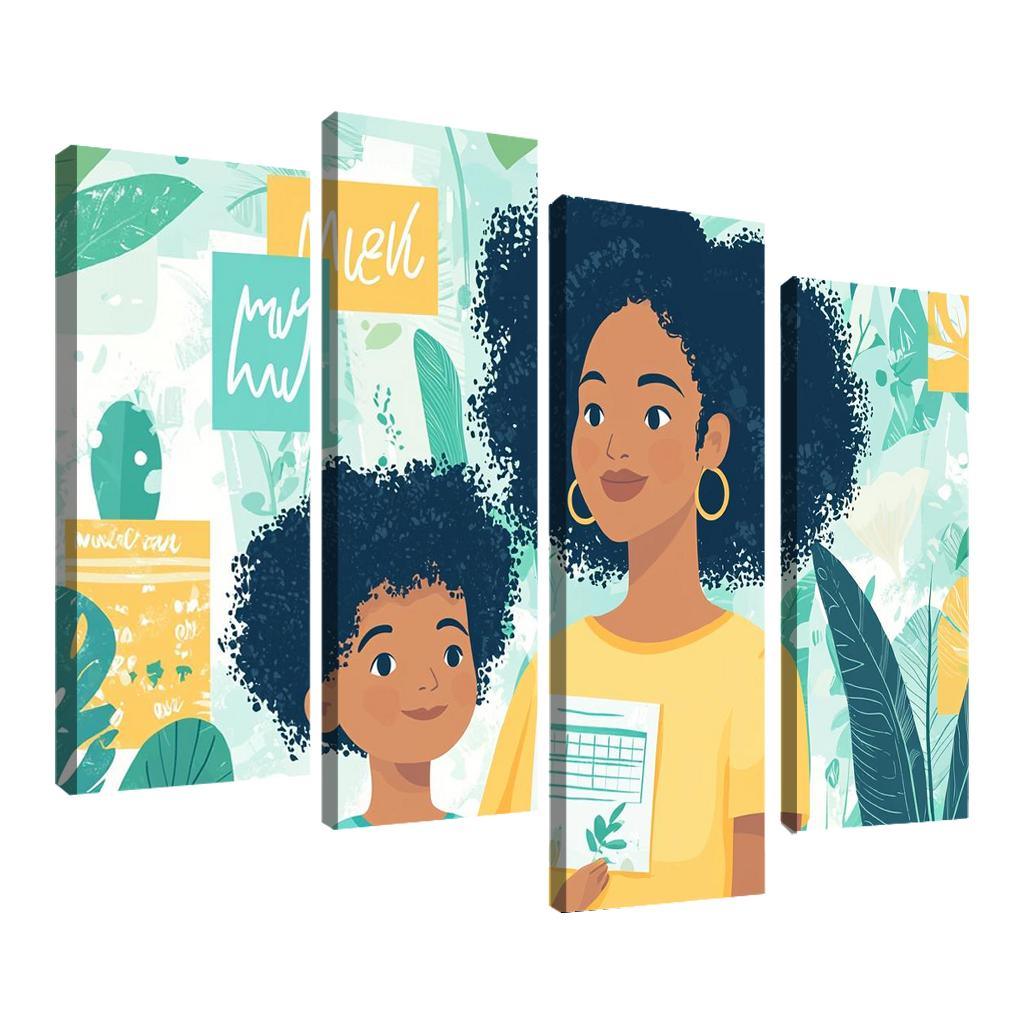 The Shield Of Strength A Mothers Protective Love One-piece Frames