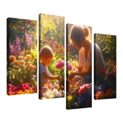 The Garden Of Memories Cultivating Love Custom Paintings Frame