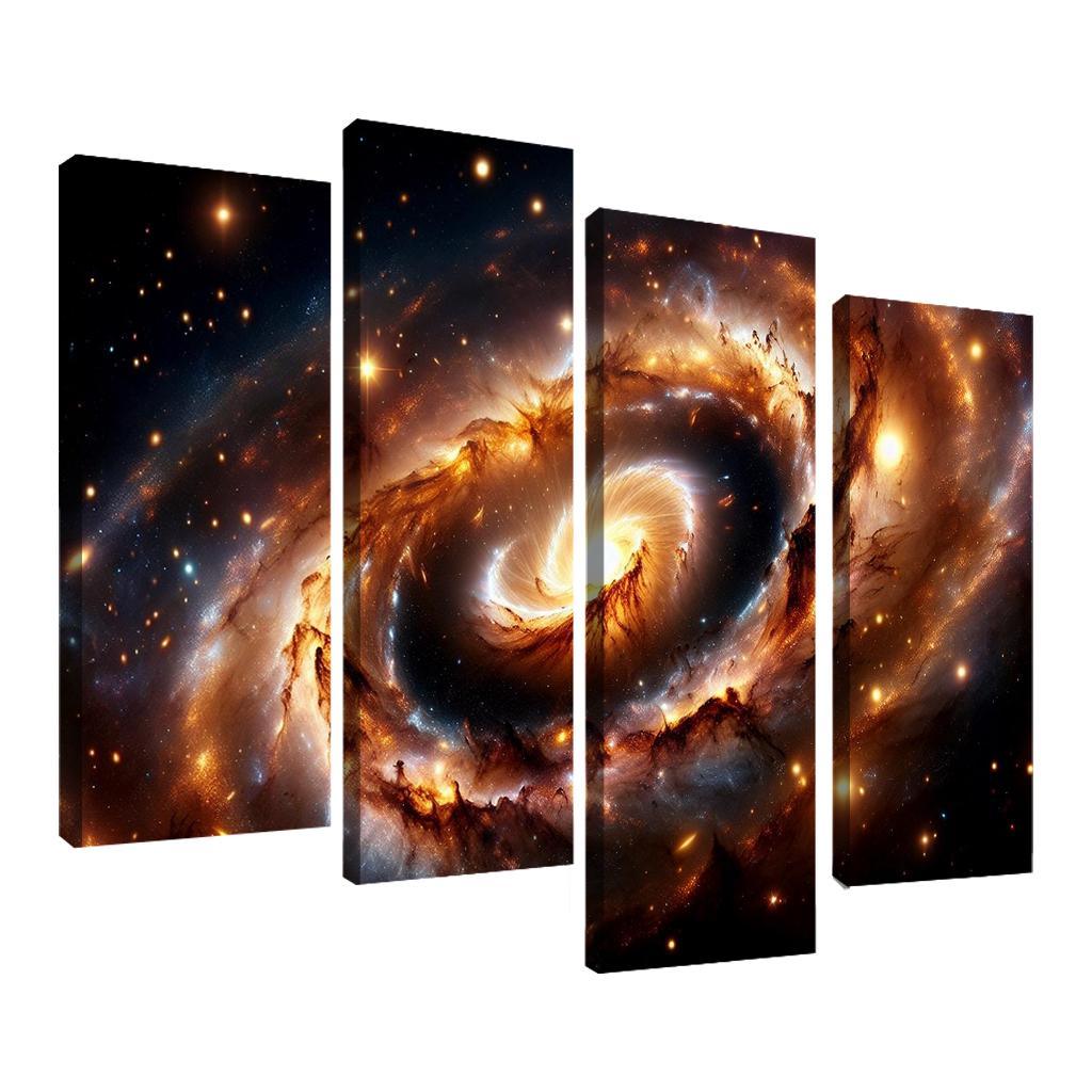 The Phenomenon Of Quasars Abstract Paintings Frame