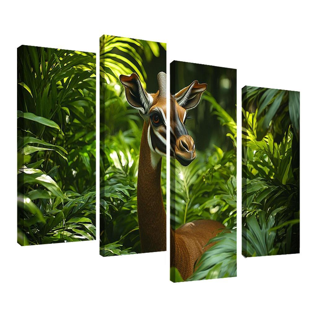 The Enigmatic Okapi The Forest's Ghost Art Trends