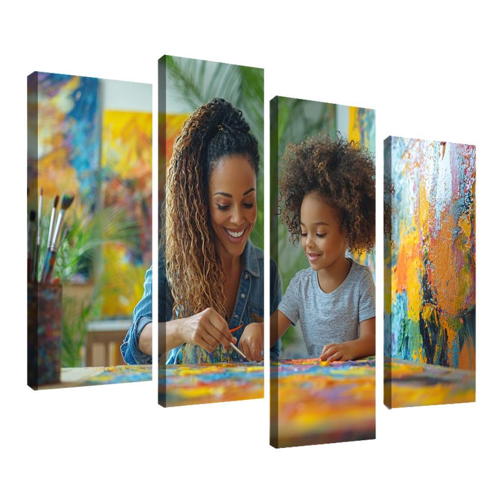 The Art Of Nurturing A Mothers Gentle Care One-piece Frames