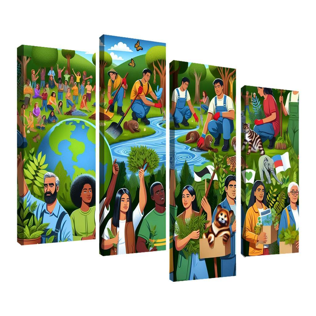 Earth Guardians Celebrating Environmental Activism Art Trends