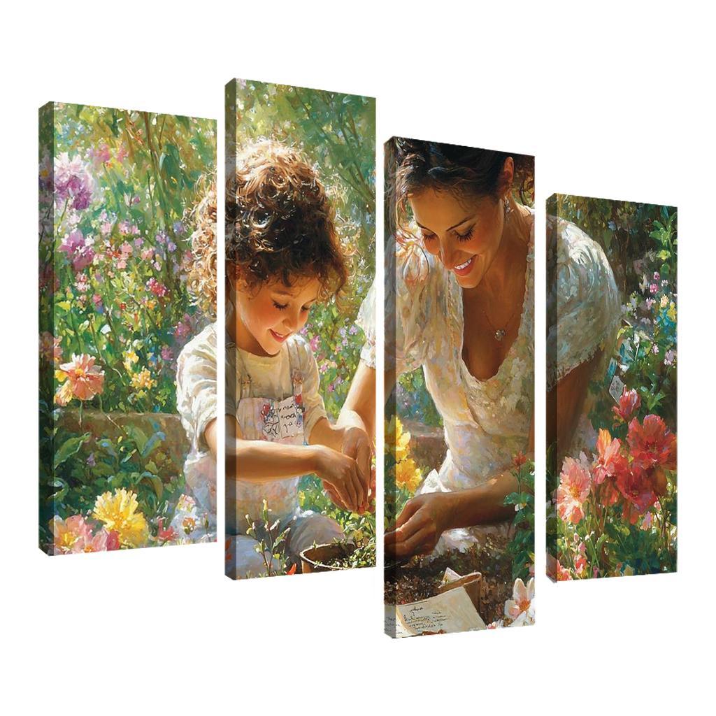 The Garden Of Memories Planting Love Custom Paintings Frame