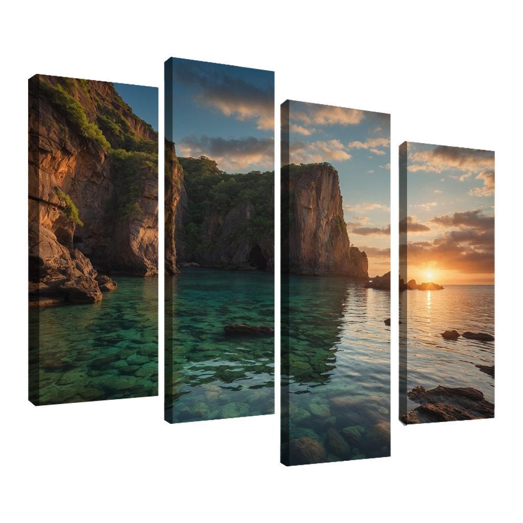 The Shimmering Lagoon Of Celestial Waters Art Trends