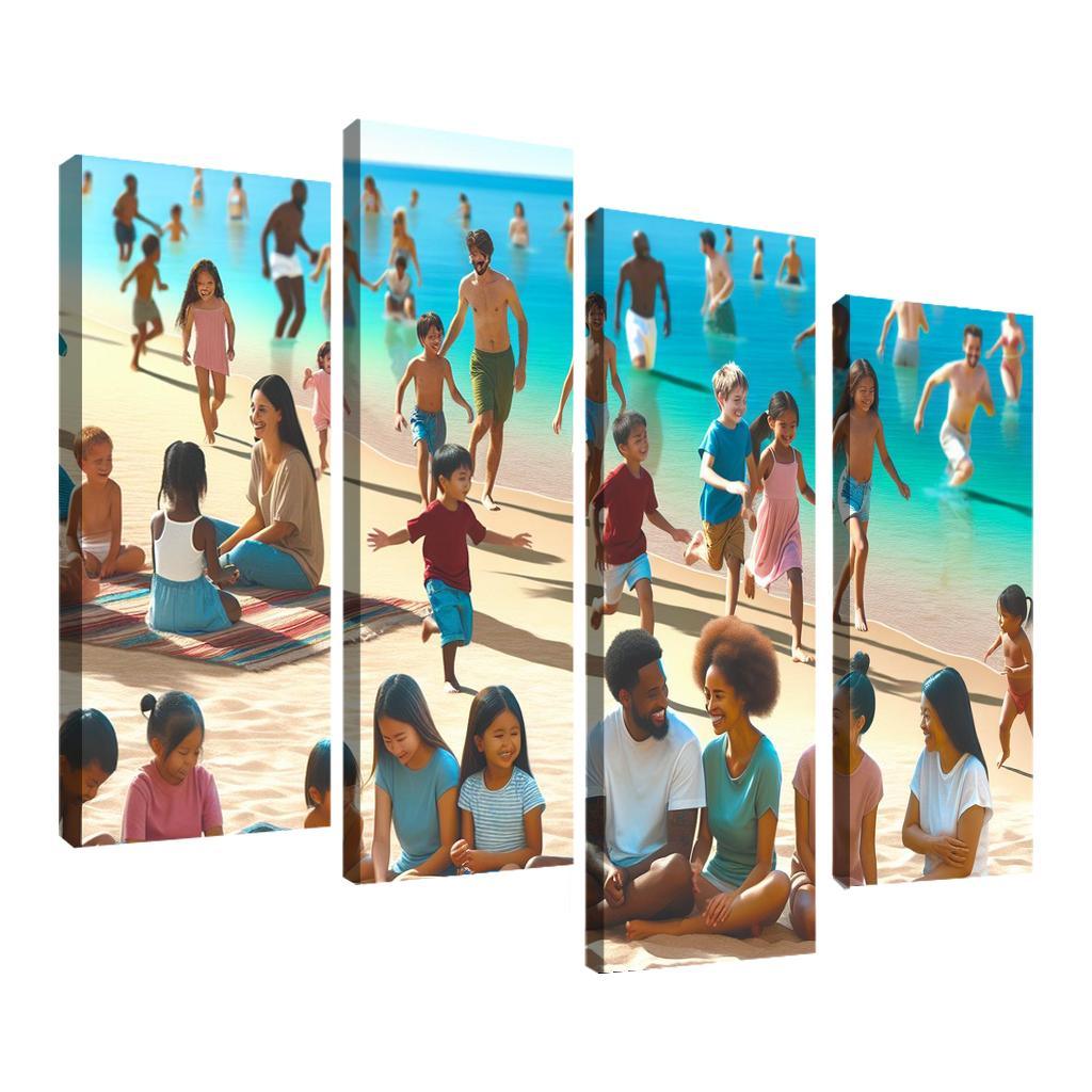 Emerald Cove Family Fun And Exploration Premium Artwork Frames