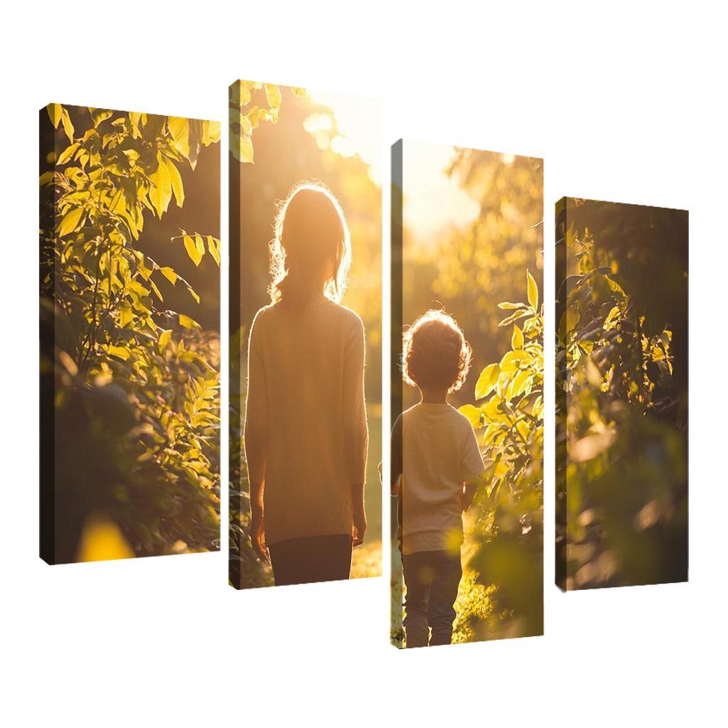 Journey Of Hearts A Mothers Guiding Love Custom Paintings Frame