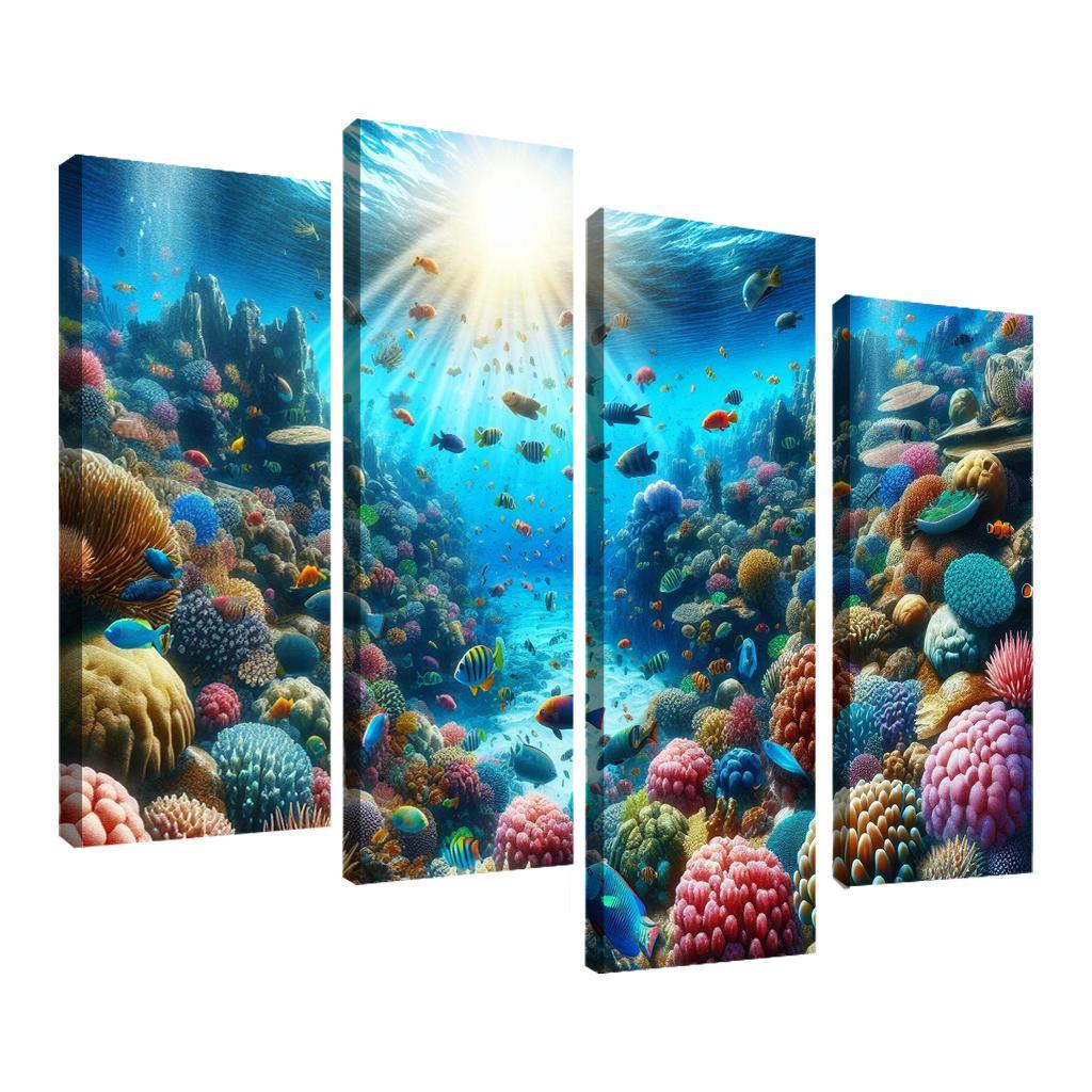 Mystic Waters An Adventure Seekers' Cove Custom Paintings Frame