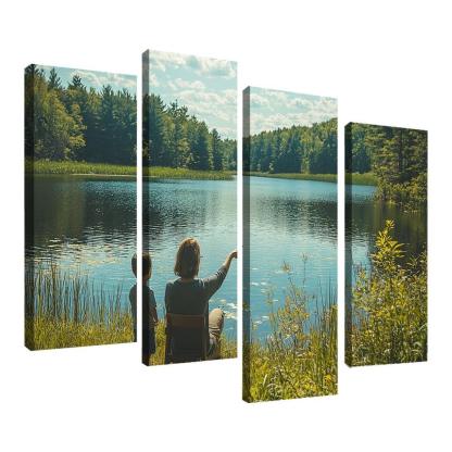 Navigating Life A Mothers Steady Compass Canvas Paintings Frame