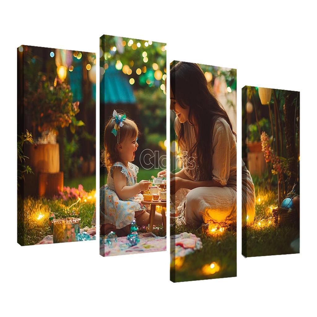 Moments Of Magic A Mothers Enchantment Custom Paintings Frame