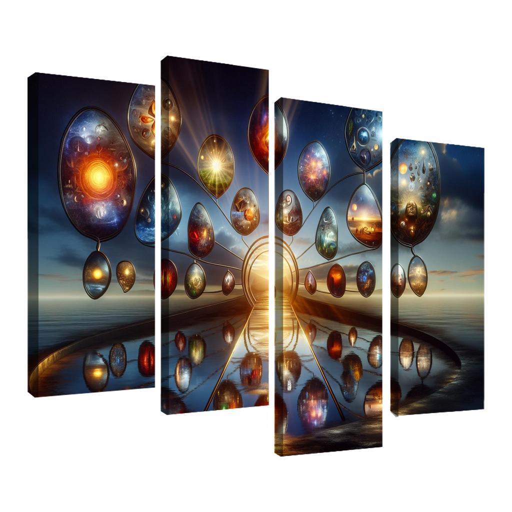 Mirrors Of The Soul Premium Artwork Frames