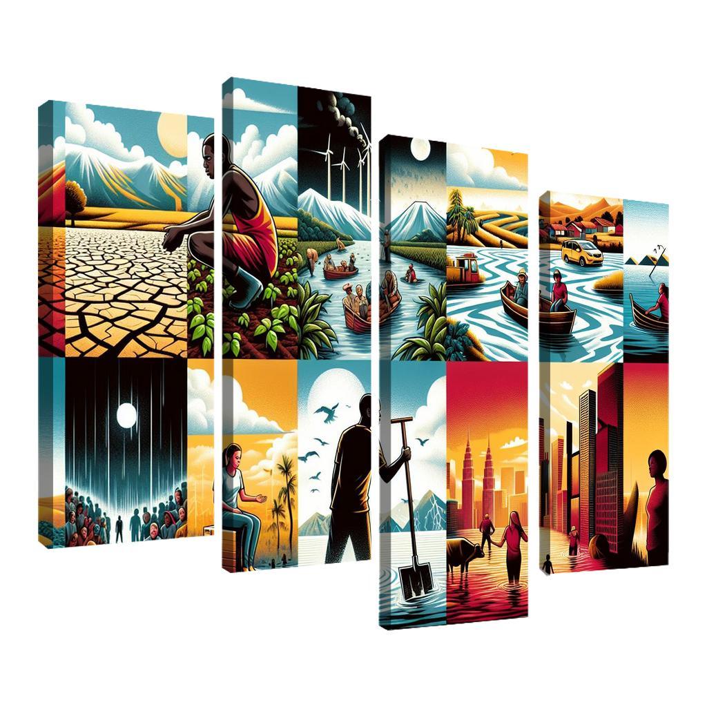 Interconnected Futures The Global Impact Of Climate Change Art Trends