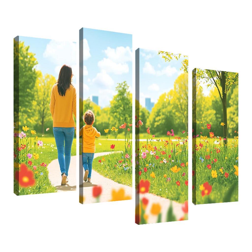 Memories In The Making A Mothers Journey Canvas Paintings Frame