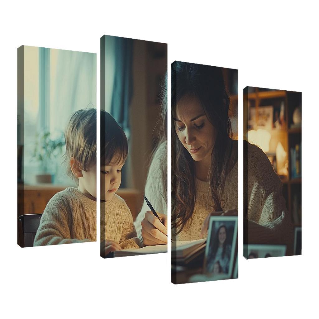 The Diary Of Love A Mother's Written Journey One-piece Frames