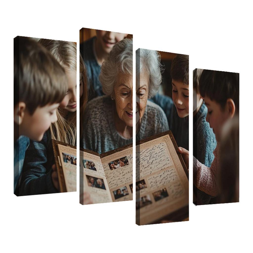 In Her Heart A Mother's Legacy Of Love Modern Paintings Frame