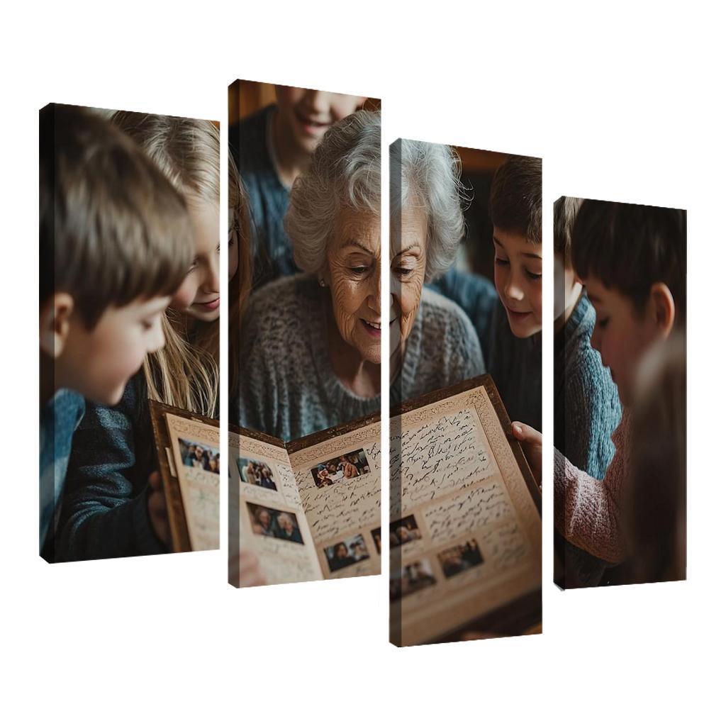 In Her Heart A Mother's Legacy Of Love Modern Paintings Frame