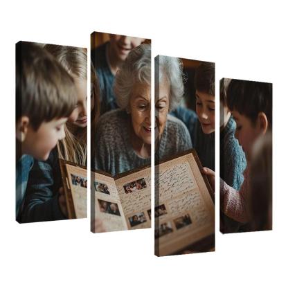 In Her Heart A Mother's Legacy Of Love Modern Paintings Frame