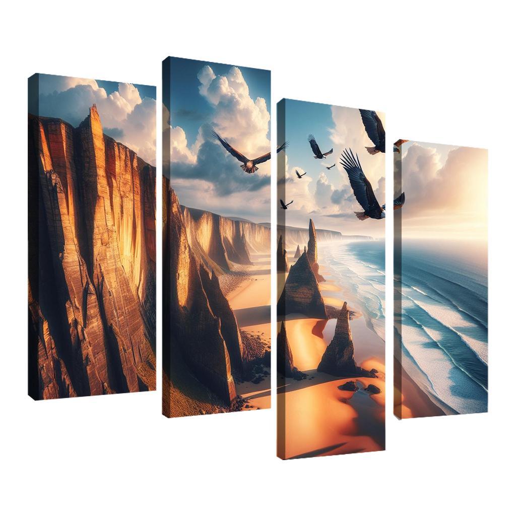 Eagle's Nest Beach Modern Paintings Frame