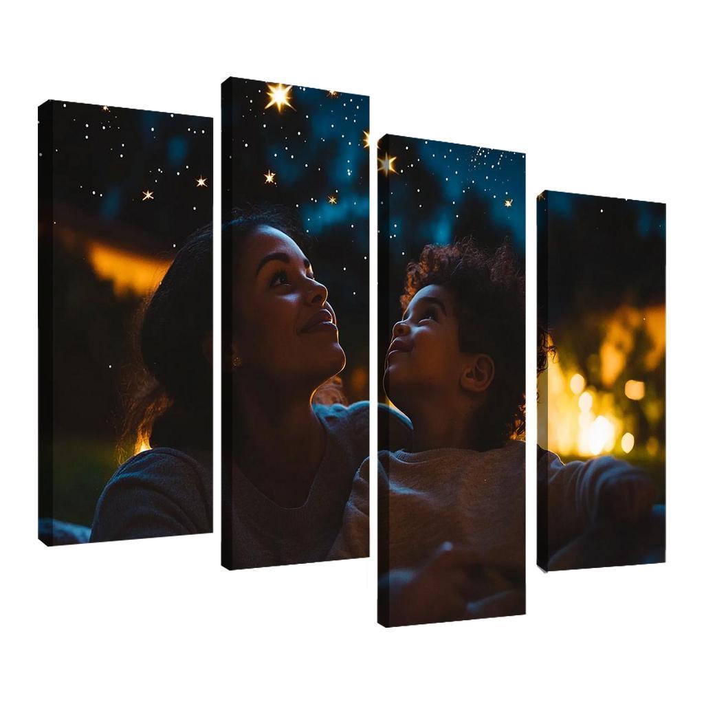The Stars Of Our Story A Mothers Influence Custom Paintings Frame