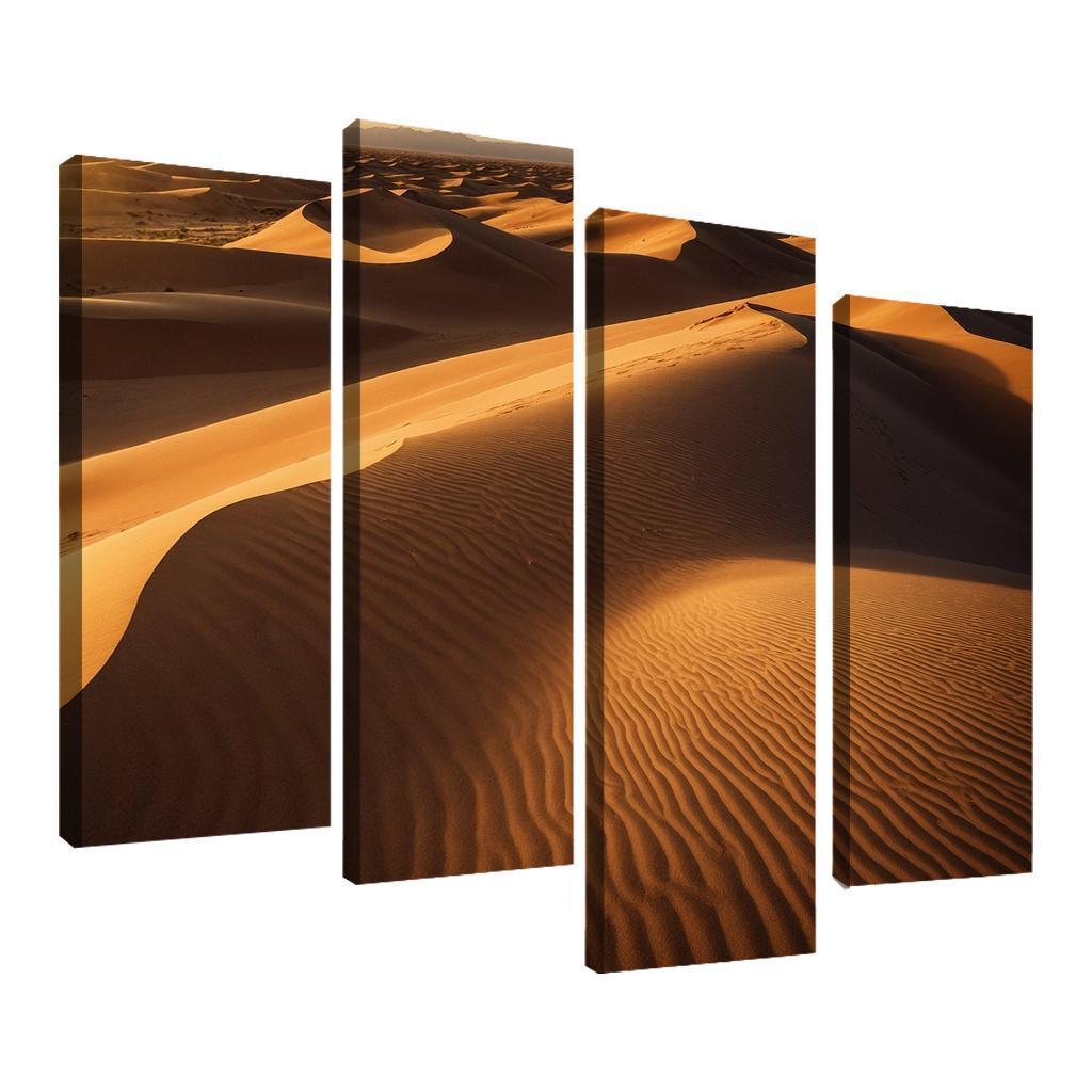 The Golden Sands Of Solstice Dunes Oil Paintings Frame