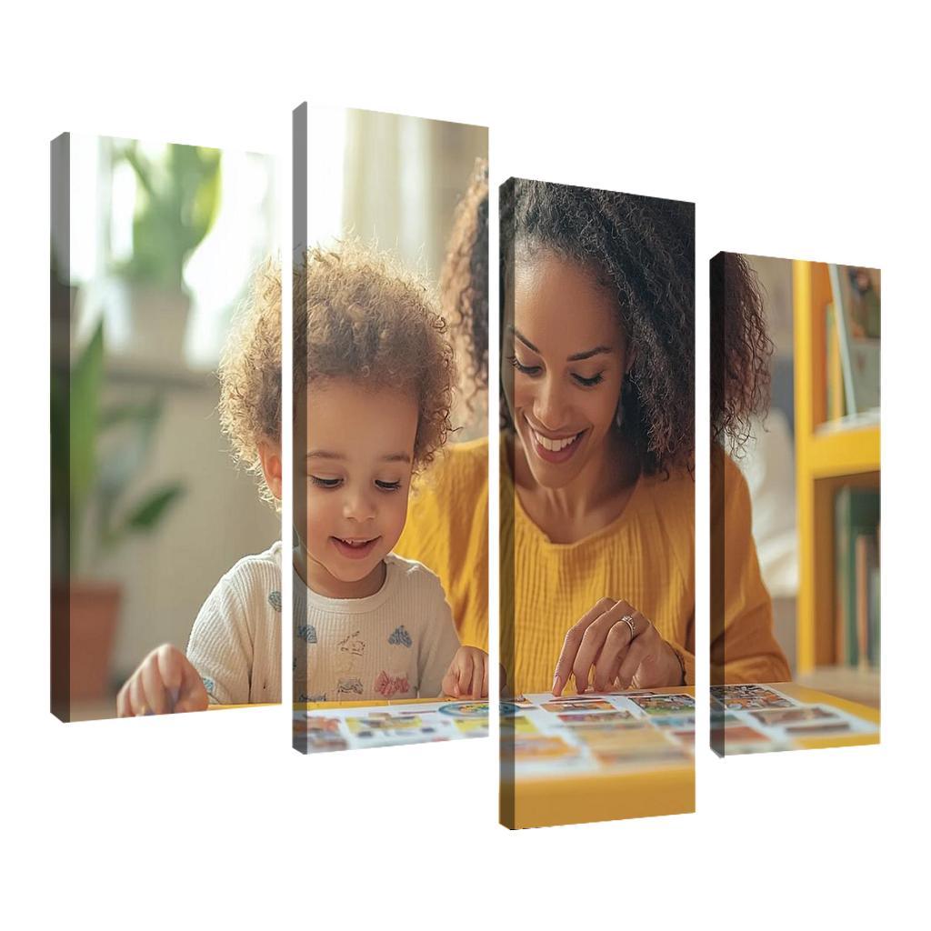 Radiant Dreams A Mothers Vision For The Future Canvas Paintings Frame