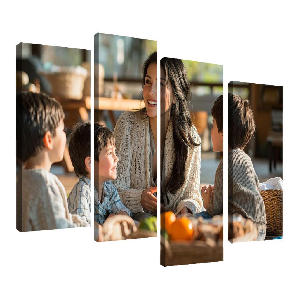 Lifelong Lessons A Mothers Wisdom Across Generations Canvas Paintings Frame