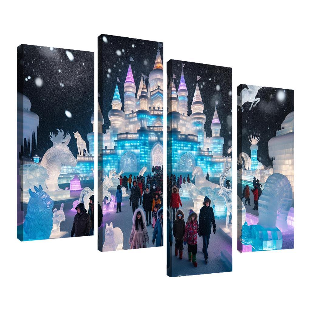 Harbin Ice And Snow Festival - China Framed Paintings