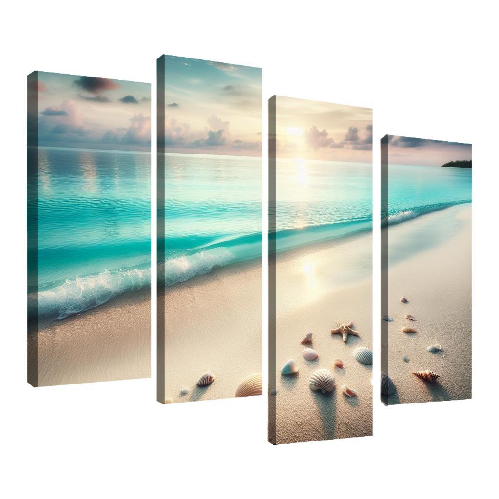 Serene Waters Quiet Coastal Escape Premium Artwork Frames