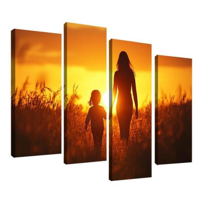 The Light Of Guidance A Mothers Love Custom Paintings Frame