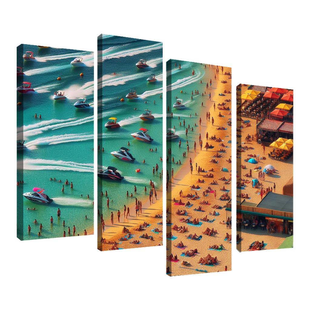 Palm Beach Bliss Sunny Shores And Water Sports Art Trends