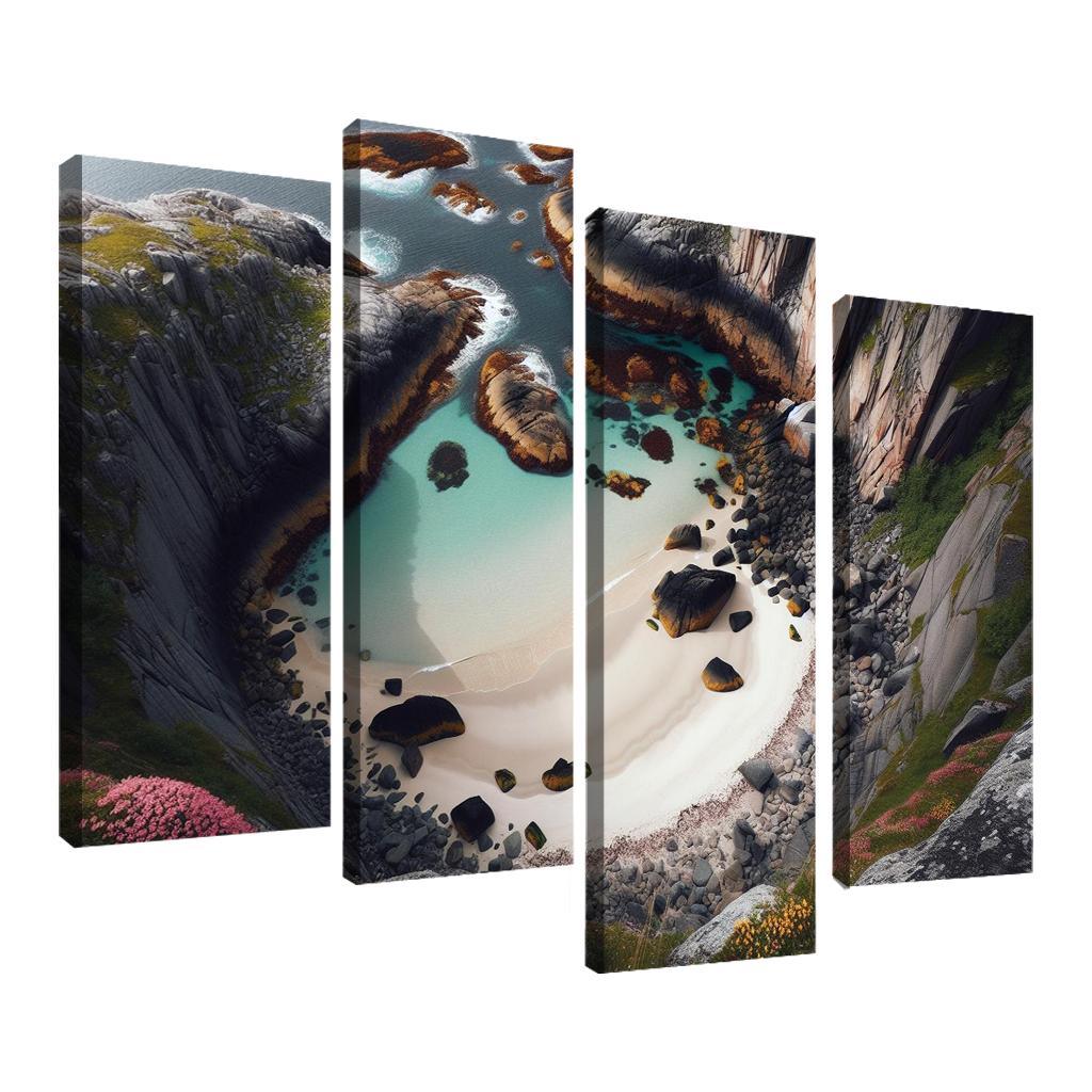 Hidden Gem Beach Premium Artwork Frames