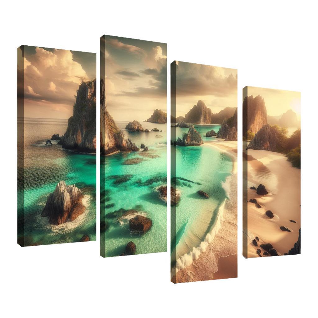 Crystal Shore An Art Lover's Escape Custom Paintings Frame