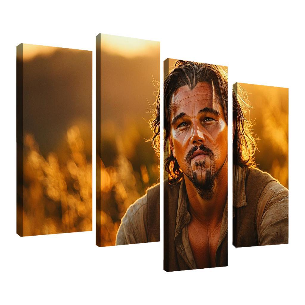 Leonardo Dicaprio Chasing Dreams Beyond Titanic Waters Framed Paintings