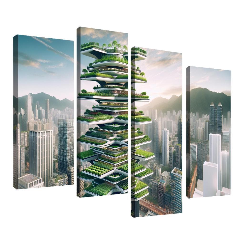 Vertical Farms As Architecture Custom Paintings Frame