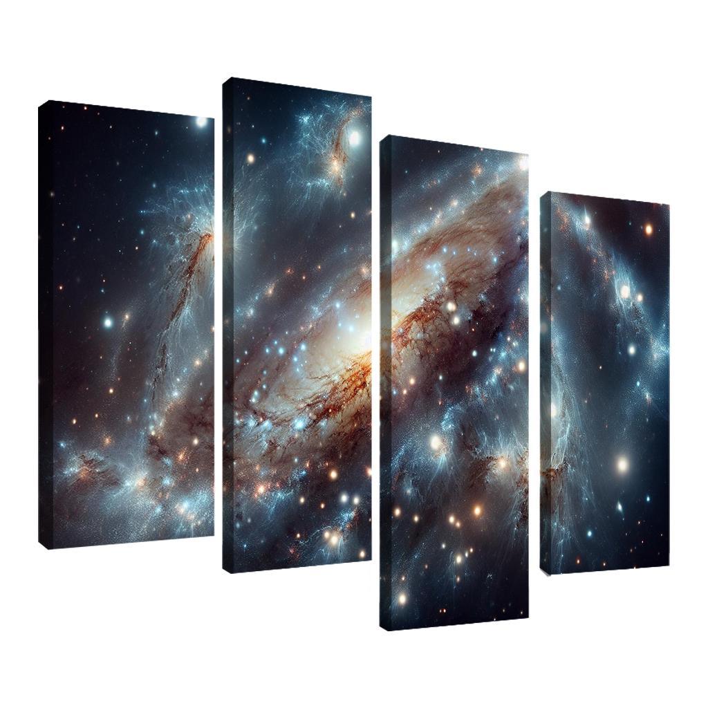 The Enigmatic Life Of Cosmic Dust Abstract Paintings Frame