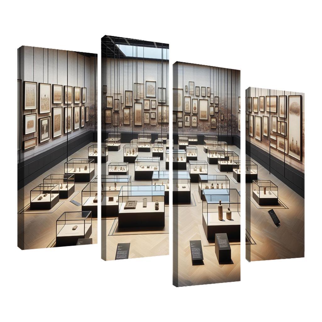 Stolen Heritage The Fight for Cultural Repatriation 4 Piece HD Canvas Wall Art-Original Frame