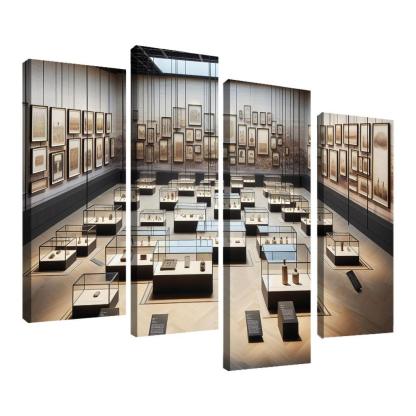 Stolen Heritage The Fight for Cultural Repatriation 4 Piece HD Canvas Wall Art-Original Frame