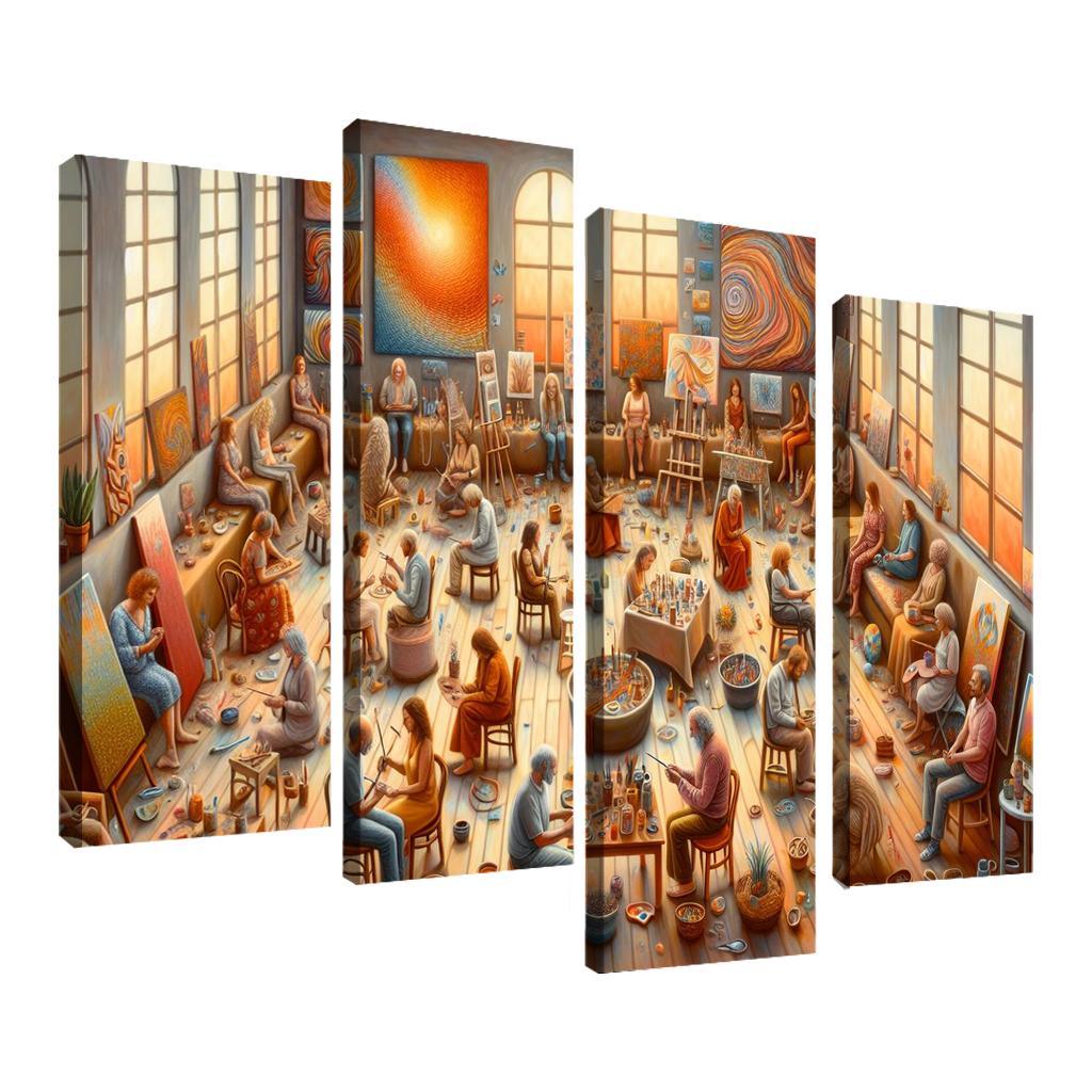 Healing Through Creativity The Power Of Art Therapy Custom Paintings Frame