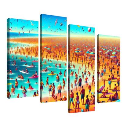 Adventure Island Thrilling Water Sports Custom Paintings Frame